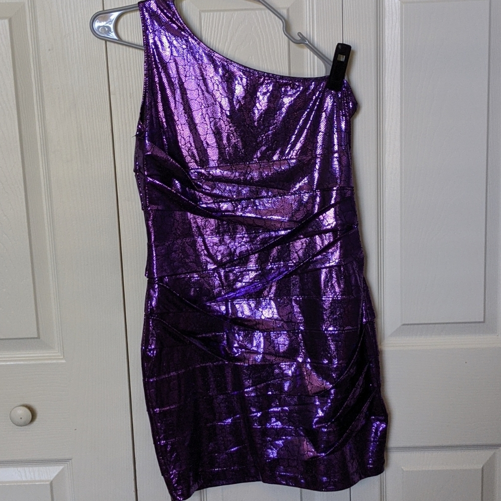 Purple dress